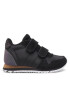 Woden Сникърси Nor Suede WK065-020 Черен - Pepit.bg