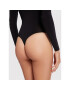 Wolford Боди Buenos Aires 78055 Черен Slim Fit - Pepit.bg