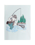 Woolrich Тишърт Animated Sheep CFWOTE0095MRUT3370 Зелен Regular Fit - Pepit.bg