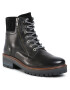 Wrangler Боти Denver Zip Leather WL02543A Черен - Pepit.bg