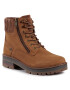 Wrangler Боти Denver Zip WL02542A Кафяв - Pepit.bg