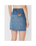 Wrangler Дънкова пола W22VSF428 Син Mom Fit - Pepit.bg