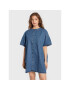 Wrangler Дънкова рокля Denim W9P1LLX8E Син Oversize - Pepit.bg