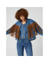 Wrangler Дънково яке Cowboy Fringe W4FA96M27 112327084 Син Regular Fit - Pepit.bg