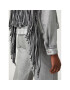 Wrangler Дънково яке Souvenir Fringe W4T144M30 112327270 Сив Relaxed Fit - Pepit.bg