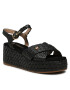 Wrangler Еспадрили Alma Raffia WL31554A Черен - Pepit.bg