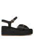 Wrangler Еспадрили Alma Raffia WL31554A Черен - Pepit.bg