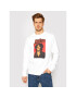 Wrangler Суитшърт BOB MARLEY Soul Rebel Crew W681H1989 Бял Regular Fit - Pepit.bg