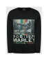 Wrangler Тениска с дълъг ръкав BOB MARLEY Ls Stand Up W783EE100 Черен Relaxed Fit - Pepit.bg