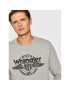 Wrangler Тениска с дълъг ръкав Ls Americana Tee W7J5D3X37 Сив Regular Fit - Pepit.bg