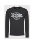 Wrangler Тениска с дълъг ръкав Ls Americana Tee W7J5D3XV6 Черен Regular Fit - Pepit.bg