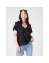 Wrangler Тишърт Drapey W7XKEV100 112328930 Черен Regular Fit - Pepit.bg
