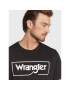 Wrangler Тишърт Frame Logo W70JD3100 112319290 Черен Regular Fit - Pepit.bg