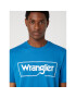 Wrangler Тишърт Frame Logo W70JD369F 112330823 Син Regular Fit - Pepit.bg