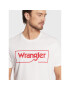 Wrangler Тишърт Frame Logo W70JD3989 112319300 Бял Regular Fit - Pepit.bg