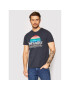 Wrangler Тишърт Graphic W7AID3XAE Тъмносин Regular Fit - Pepit.bg