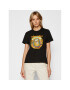 Wrangler Тишърт High Rib W7N9GHXVD Черен Regular Fit - Pepit.bg