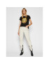 Wrangler Тишърт High Rib W7N9GHXVD Черен Regular Fit - Pepit.bg