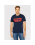 Wrangler Тишърт Logo Tee W742FK114 Тъмносин Regular Fit - Pepit.bg