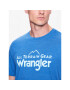 Wrangler Тишърт Logo Tee WC5FGE47G 112335672 Син Regular Fit - Pepit.bg