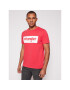 Wrangler Тишърт Logo W742FKXA4 Червен Regular Fit - Pepit.bg
