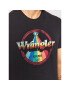 Wrangler Тишърт Rainbow W7J9D3100 Черен Regular Fit - Pepit.bg