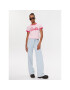 Wrangler Тишърт Ringer 112346206 Розов Slim Fit - Pepit.bg