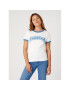 Wrangler Тишърт Ringer W7N0EEW02 112331996 Бял Regular Fit - Pepit.bg