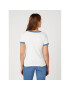 Wrangler Тишърт Ringer W7N0EEW02 112331996 Бял Regular Fit - Pepit.bg