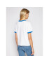 Wrangler Тишърт Ringer W7S0DR989 Бял Relaxed Fit - Pepit.bg