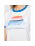 Wrangler Тишърт Ringer W7S0DR989 Бял Relaxed Fit - Pepit.bg