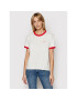 Wrangler Тишърт Ringer W7S0DRR06 Бял Relaxed Fit - Pepit.bg