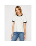 Wrangler Тишърт Ringer W7S0DRXV6 Бял Relaxed Fit - Pepit.bg