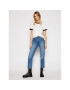 Wrangler Тишърт Ringer W7S0DRXV6 Бял Relaxed Fit - Pepit.bg