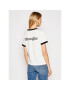 Wrangler Тишърт Ringer W7S0DRXV6 Бял Relaxed Fit - Pepit.bg