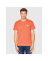 Wrangler Тишърт Sign Off Tee W7C07D Червен Regular Fit - Pepit.bg