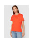 Wrangler Тишърт Sign Off Tee W7Q0D3 Оранжев Regular Fit - Pepit.bg