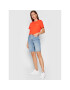 Wrangler Тишърт Sign Off Tee W7Q0D3 Оранжев Regular Fit - Pepit.bg