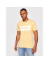 Wrangler Тишърт Ss Logo Tee W742FKA11 Жълт Regular Fit - Pepit.bg