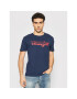 Wrangler Тишърт Ss Logo Tee W7J4D3114 Тъмносин Regular Fit - Pepit.bg