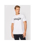 Wrangler Тишърт Ss Logo W7J4D3989 Бял Regular Fit - Pepit.bg
