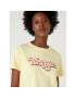 Wrangler Тишърт W7N4D3Y37 112332103 Жълт Regular Fit - Pepit.bg