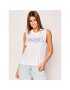 Wrangler Топ Sleeveless Tee W7Q6GH989 Бял Regular Fit - Pepit.bg