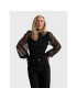 YAS Блуза Melania 26028579 Черен Slim Fit - Pepit.bg