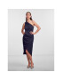 YAS Коктейлна рокля 26028889 Син Standard Fit - Pepit.bg