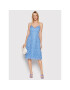 YAS Коктейлна рокля Lucerna 26026480 Син Regular Fit - Pepit.bg
