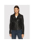 YAS Кожено яке Sophie 26018510 Черен Regular Fit - Pepit.bg