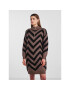 YAS Плетена рокля 26030801 Кафяв Regular Fit - Pepit.bg