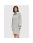 YAS Плетена рокля Dalma 26024412 Сив Regular Fit - Pepit.bg