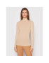 YAS Поло Woola 26024678 Бежов Slim Fit - Pepit.bg